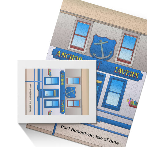 Anchor Tavern Isle of Bute Picture Puzzle Jigsaw (500 Pcs) - Free p&p