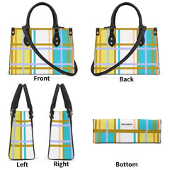 Kingarth Tartan Designer Handbag With Shoulder Strap - Free p&p Worldwide