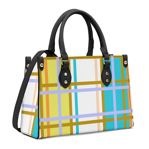 Kingarth Tartan Designer Handbag With Shoulder Strap - Free p&p Worldwide