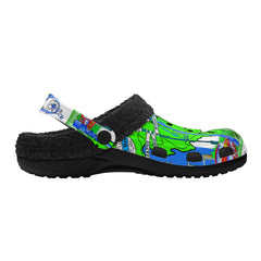 Isle of Bute Adults Fur Lined Clogs - Free p&p Worldwide