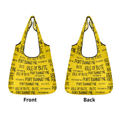 Isle of Bute - 3 Pack of Grocery Bag for Life - Free p&p worldwide