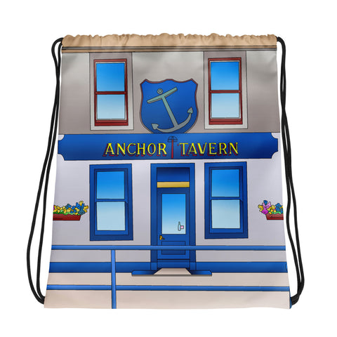 Isle of Bute Drawstring bag  - The Anchor - FREE p&p Worldwide
