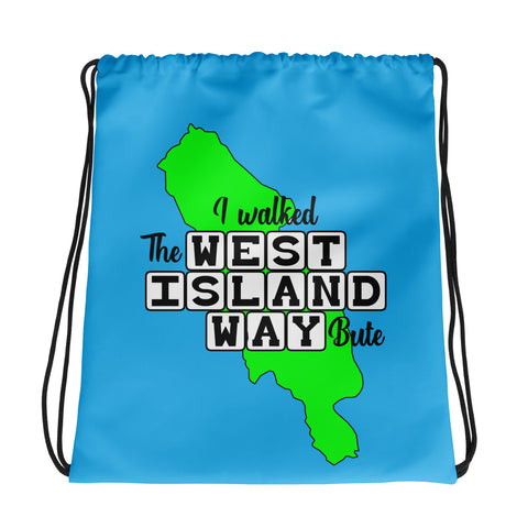 West Island Way Drawstring bag - FREE p&p Worldwide