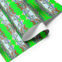 Isle of Bute Wrapping paper sheets x 3 Sheets