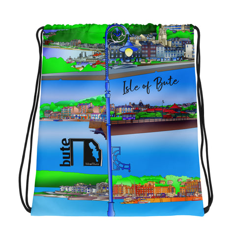 Isle of Bute Drawstring bag #13 - FREE p&p Worldwide