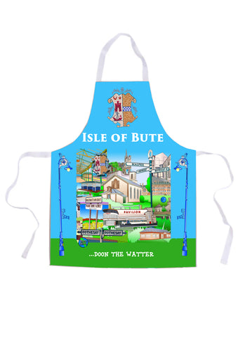 Isle of Bute Apron - Free p&p Worldwide