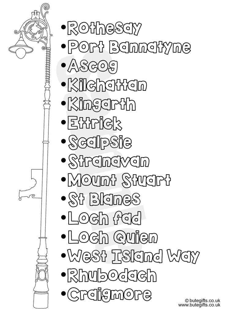 Bute Colour In Sheet (FREE DIGITAL DOWN LOAD)