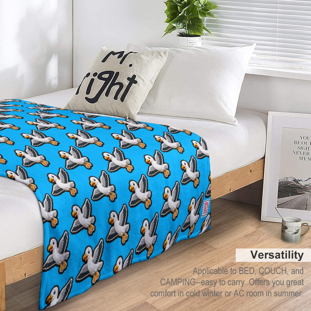 Ultra-Soft Flannel Blanket Multiple Sizes