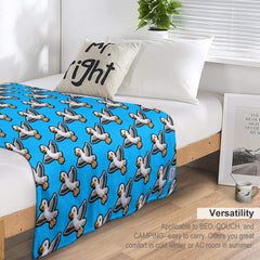 Ultra-Soft Flannel Blanket Multiple Sizes