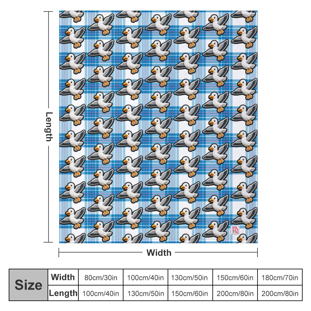 Ultra-Soft Flannel Blanket Multiple Sizes