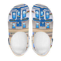 The Anchor Men's Soft Clogs - Free p&p Worldwide