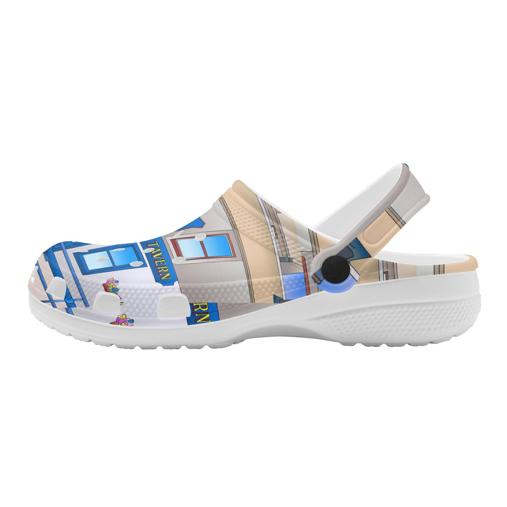 The Anchor Men's Soft Clogs - Free p&p Worldwide