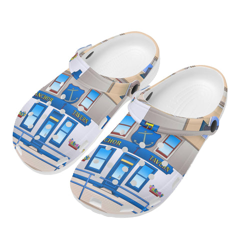 The Anchor Men's Soft Clogs - Free p&p Worldwide