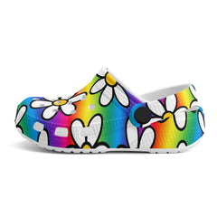 Kids Daisy Soft Clogs - FREE p&p Worldwide