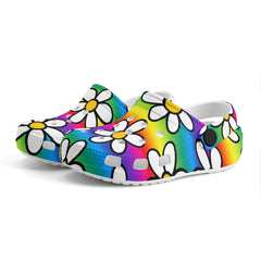 Kids Daisy Soft Clogs - FREE p&p Worldwide
