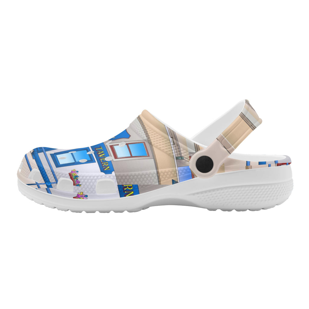 The Anchor Tavern Woman's Soft Clogs - FREE p&p Worldwide