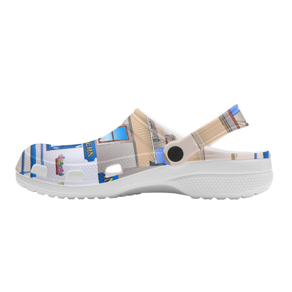 The Anchor Tavern Woman's Soft Clogs - FREE p&p Worldwide