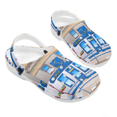 The Anchor Tavern Woman's Soft Clogs - FREE p&p Worldwide