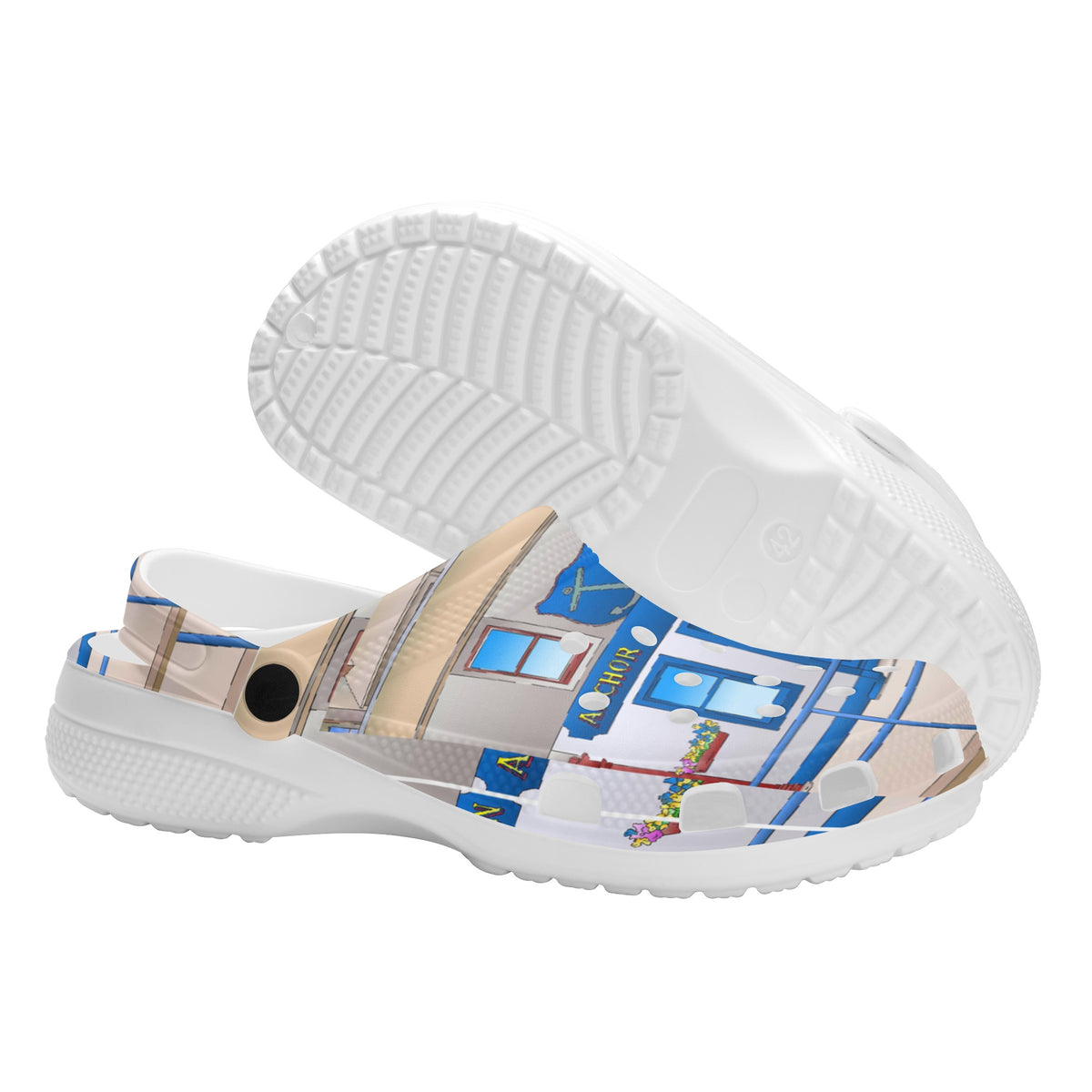The Anchor Tavern Woman's Soft Clogs - FREE p&p Worldwide