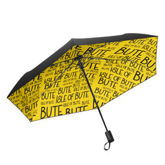 Isle of Bute - Fully Auto Open & Close Umbrella Printing Inside - Free p&p Worldwide