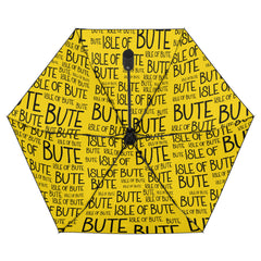 Isle of Bute - Fully Auto Open & Close Umbrella Printing Inside - Free p&p Worldwide