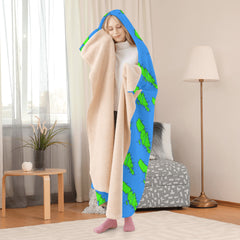 Isle of Bute Gifts Designed Hooded Blanket - FREE p&p Worldwide