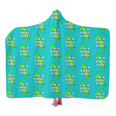 Isle of Bute Gifts Designed Hooded Blanket - FREE p&p Worldwide