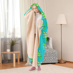 Isle of Bute Gifts Designed Hooded Blanket - FREE p&p Worldwide