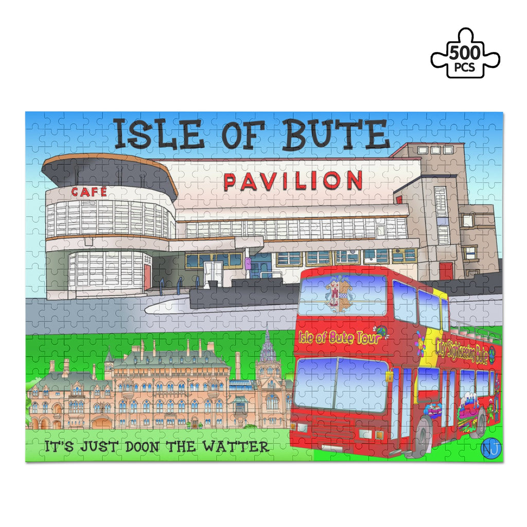 Isle of Bute Picture Puzzle Jigsaw (500 Pcs) - Free p&p Worldwide