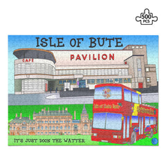 Isle of Bute Picture Puzzle Jigsaw (500 Pcs) - Free p&p Worldwide