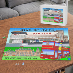 Isle of Bute Picture Puzzle Jigsaw (500 Pcs) - Free p&p