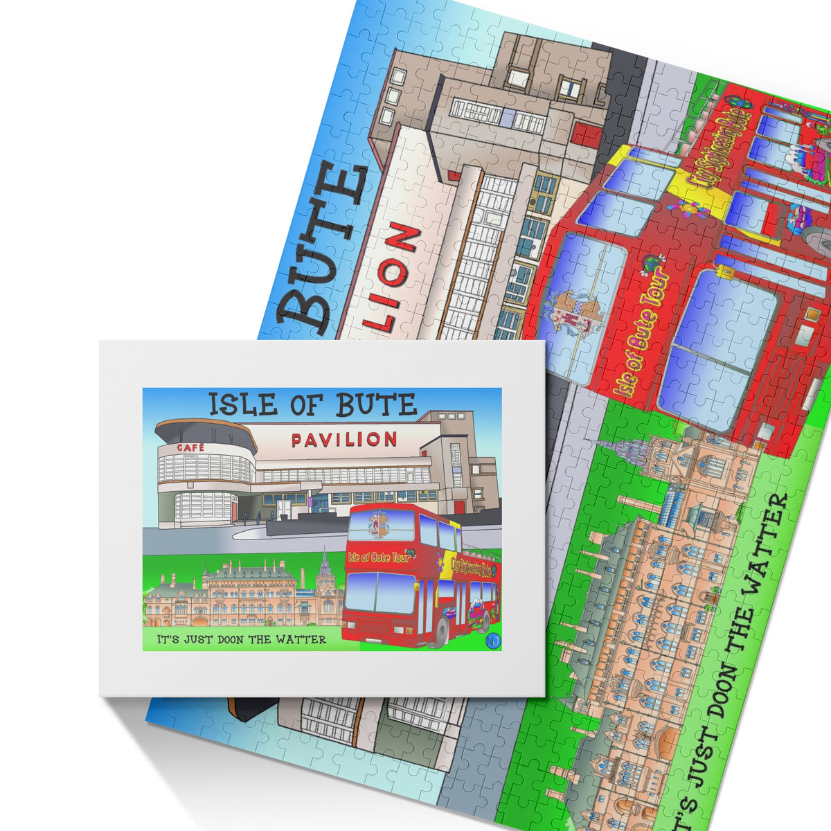 Isle of Bute Picture Puzzle Jigsaw (500 Pcs) - Free p&p Worldwide