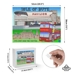 Isle of Bute Picture Puzzle Jigsaw (500 Pcs) - Free p&p Worldwide