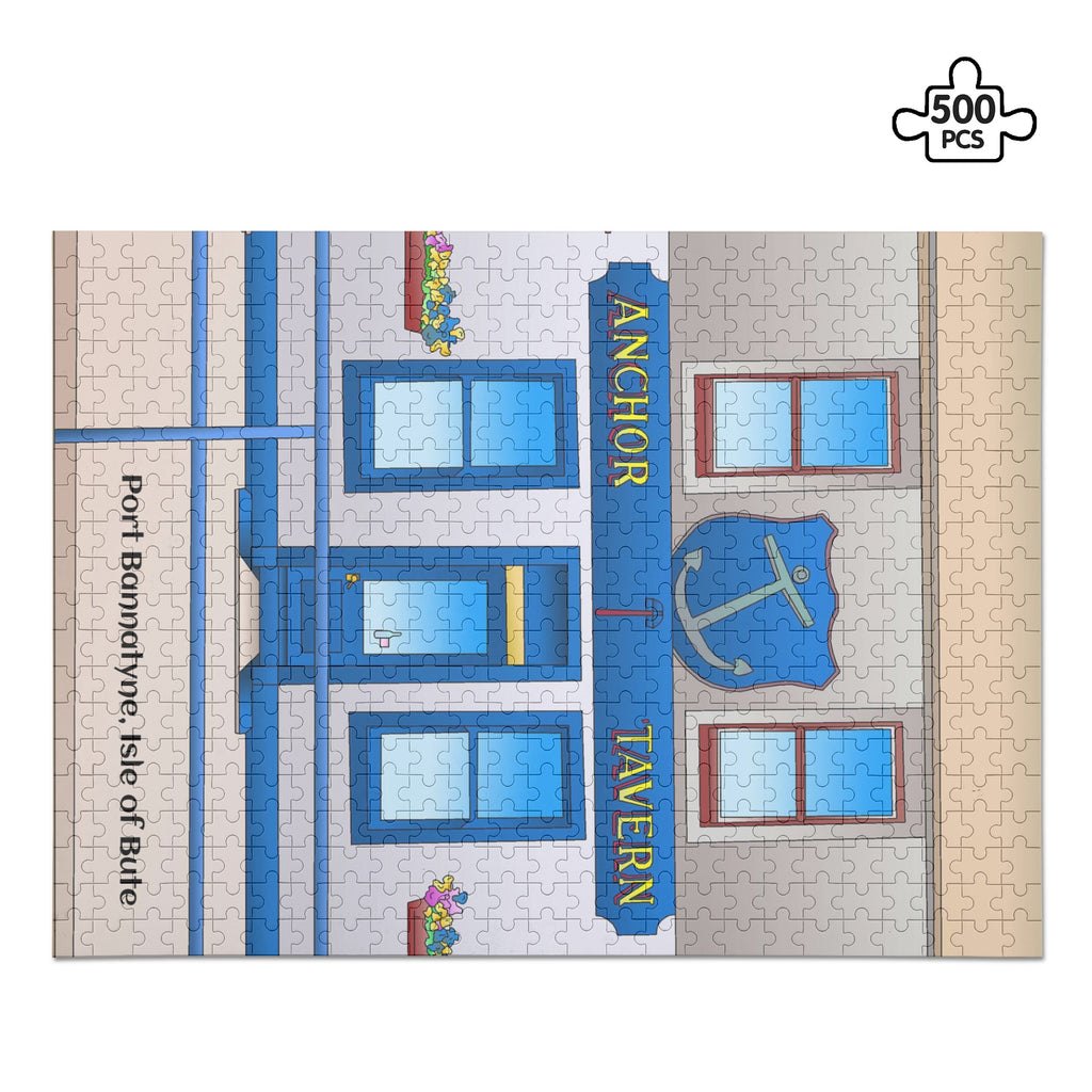 Anchor Tavern Isle of Bute Picture Puzzle Jigsaw (500 Pcs) - Free p&p Worldwide