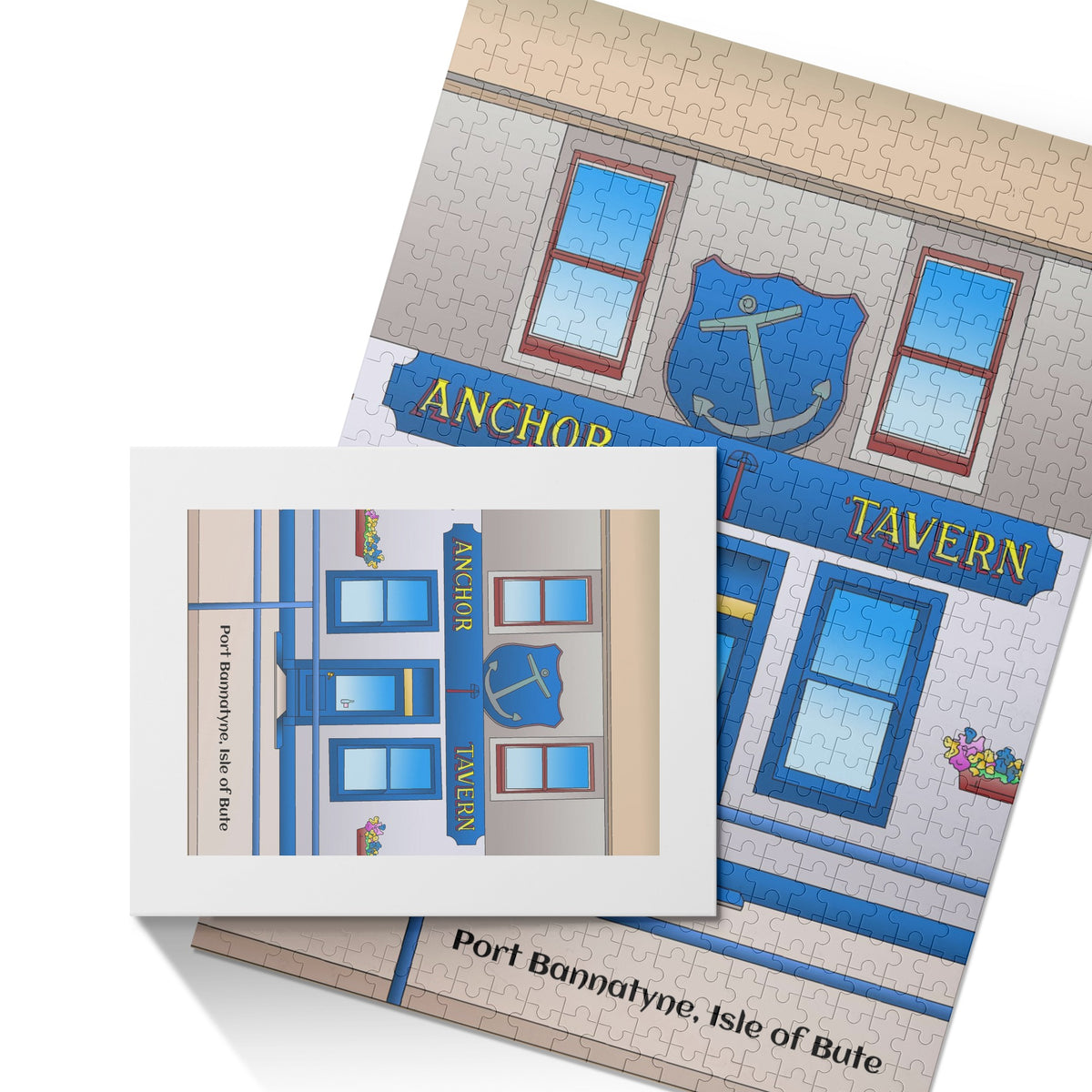 Anchor Tavern Isle of Bute Picture Puzzle Jigsaw (500 Pcs) - Free p&p Worldwide