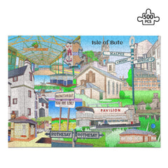 Isle of Bute Picture Puzzle Jigsaw (500 Pcs) Free p&p
