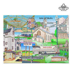 Isle of Bute Picture Puzzle Jigsaw (500 Pcs) - Free p&p Worldwide
