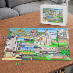 Isle of Bute Picture Puzzle Jigsaw (500 Pcs) Free p&p