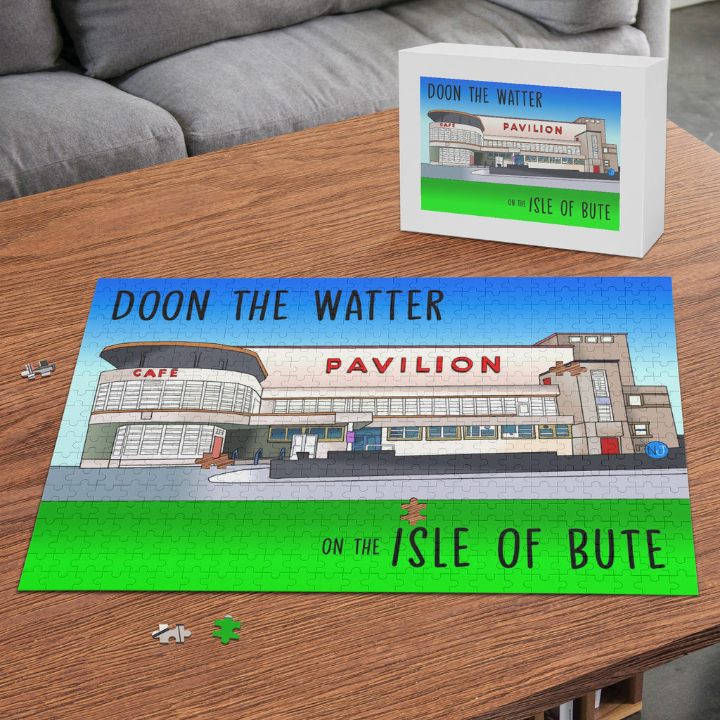 Rothesay Pavilion Isle of Bute Picture Puzzle Jigsaw (500 Pcs) Free p&p Worldwide