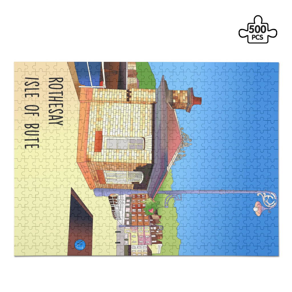 Weigh Bridge Rothesay, Isle of Bute Picture Puzzle Jigsaw (500 Pcs) Free p&p Worldwide