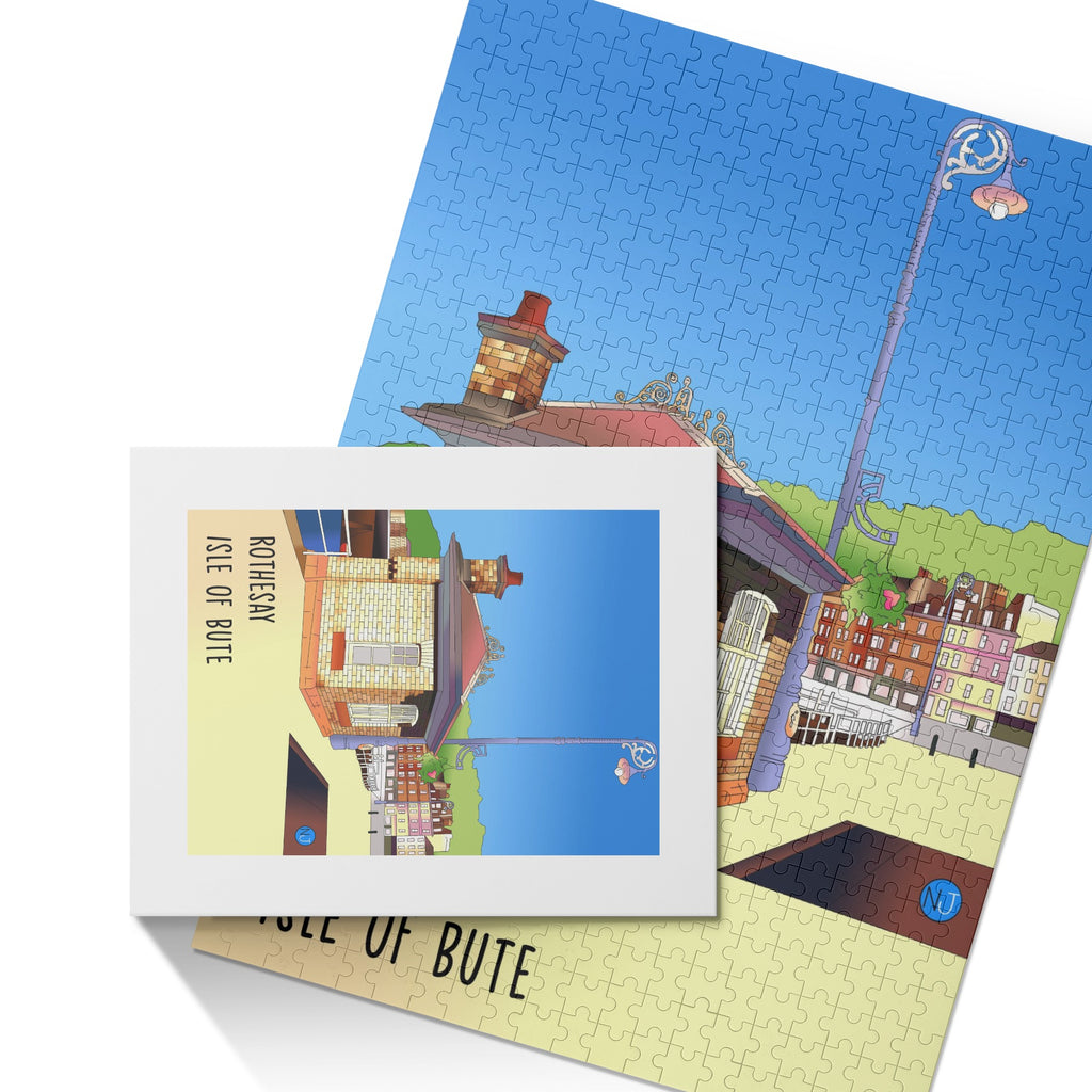 Weigh Bridge Rothesay, Isle of Bute Picture Puzzle Jigsaw (500 Pcs) Free p&p Worldwide