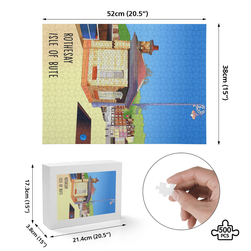 Weigh Bridge Rothesay, Isle of Bute Picture Puzzle Jigsaw (500 Pcs) Free p&p Worldwide