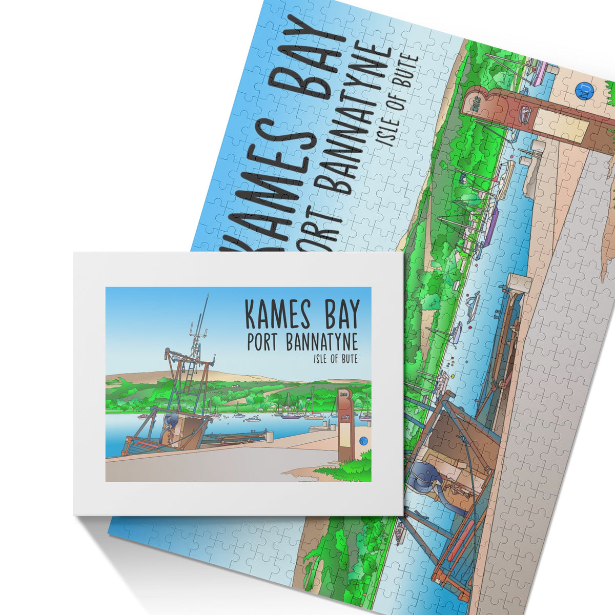 Rothesay Isle of Bute Picture Puzzle Jigsaw (500 Pcs)  - Free p&p Worldwide