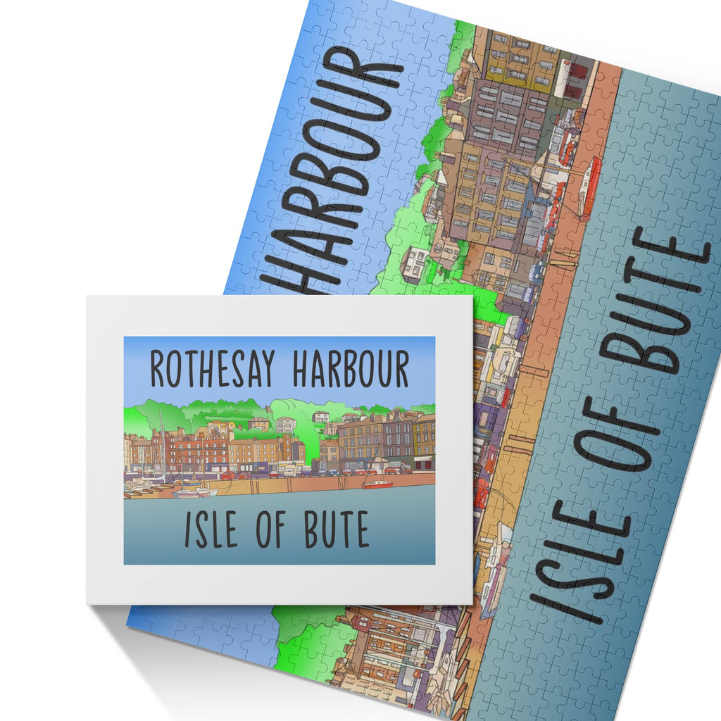 Rothesay Isle of Bute Picture Puzzle Jigsaw (500 Pcs)  - Free p&p Worldwide