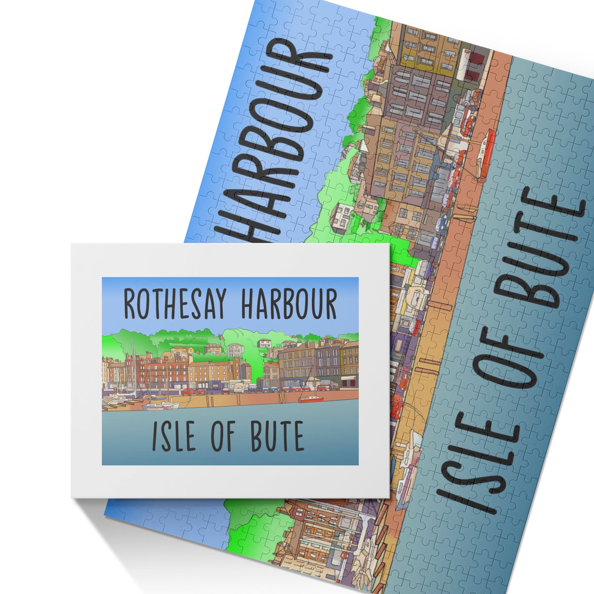 Rothesay Isle of Bute Picture Puzzle Jigsaw (500 Pcs)  - Free p&p Worldwide