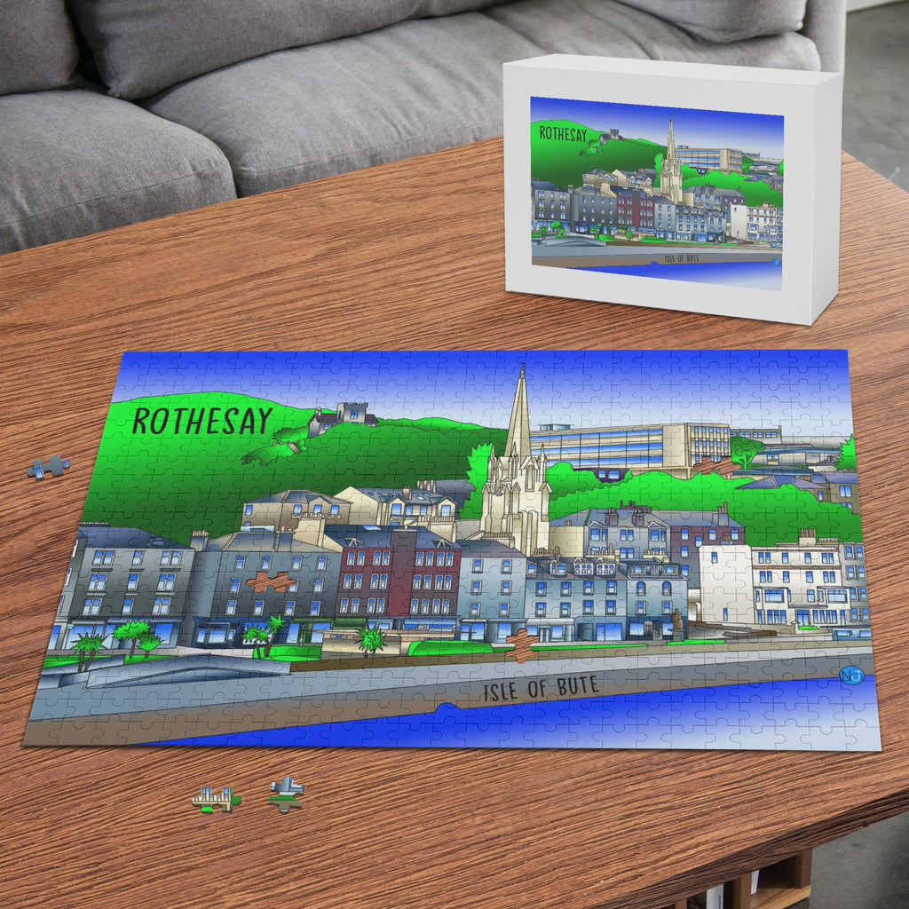 Rothesay Isle of Bute Picture Puzzle Jigsaw (500 Pcs)  - Free p&p Worldwide