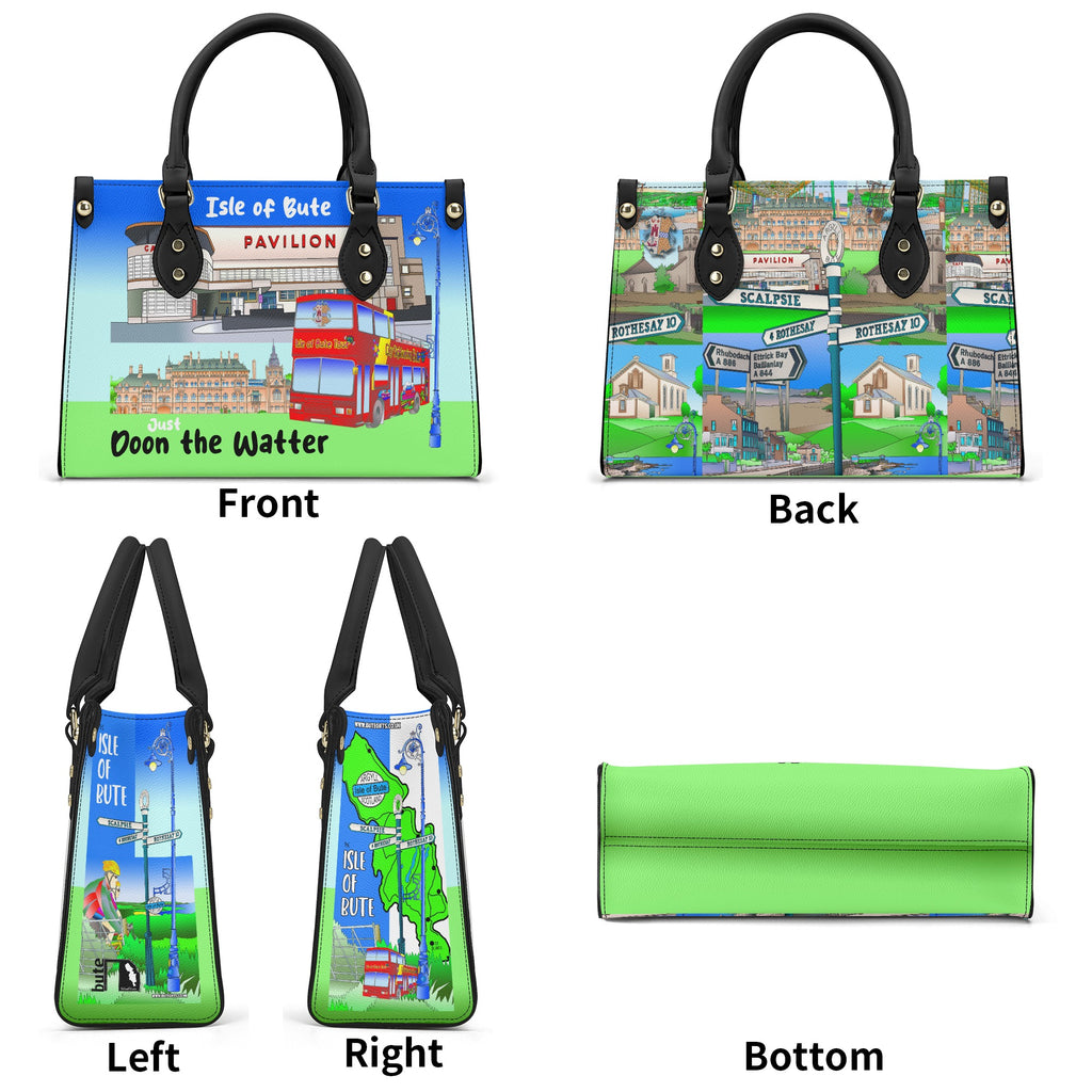 Isle of Bute Designer Handbag - Free p&p Worldwide - Different Design on each side