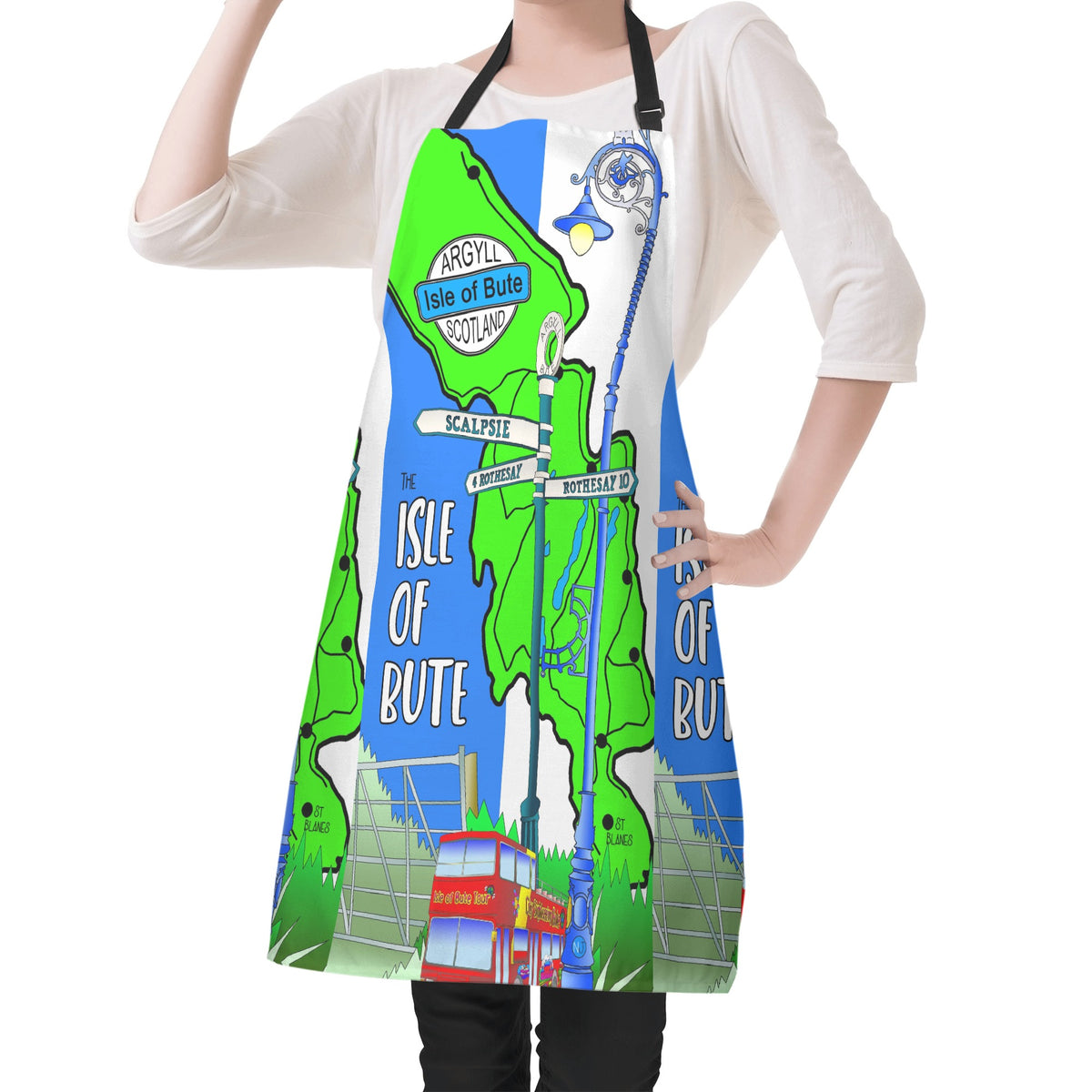 Isle of Bute Apron - Free p&p Worldwide