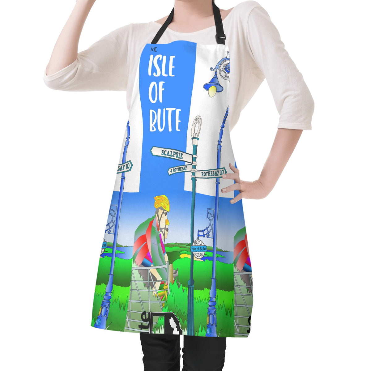 Isle of Bute Apron - Free p&p Worldwide