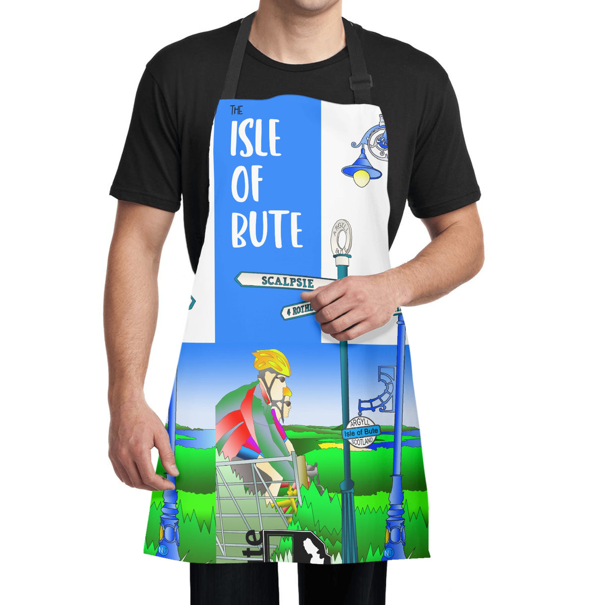Isle of Bute Apron - Free p&p Worldwide